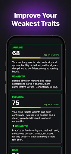 Скриншот 7 — UCHAD AI Looksmax Face Rating