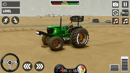 Скриншот 1 — Indian Tractor Farming Game 3D