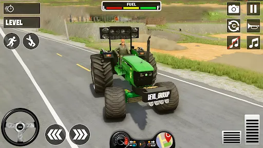 Скриншот 6 — Indian Tractor Farming Game 3D