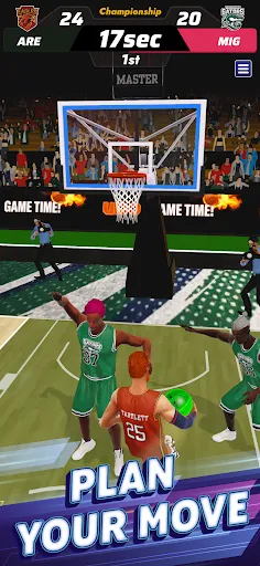 Скриншот 3 — Basketball Champion: Dunk Hero