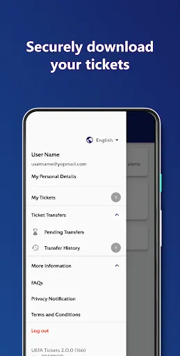 Скриншот 4 — UEFA Mobile Tickets