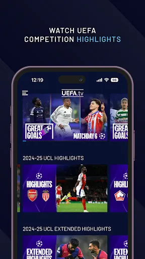 Скриншот 3 — UEFA.tv