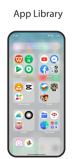 Скриншот 3 — OS 26 Launcher - Phone 16 Pro