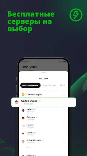 Скриншот 4 — UFO VPN: быстрый ВПН бесплатно
