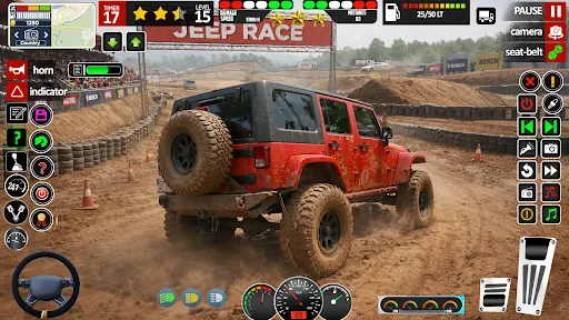 Скриншот 1 — Ultimate Jeep Race