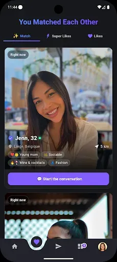 Скриншот 2 — Purple: Make Friends
