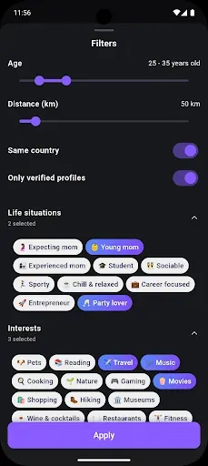 Скриншот 6 — Purple: Make Friends