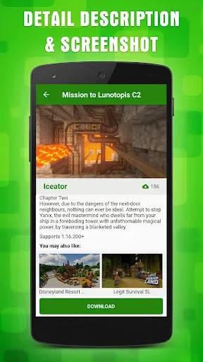 Скриншот 3 — Maps for Minecraft PE