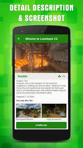 Скриншот 6 — Maps for Minecraft PE
