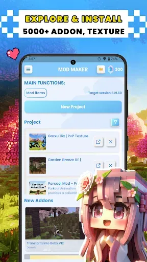 Скриншот 5 — Mod Maker for Minecraft PE