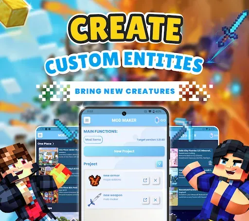 Скриншот 8 — Mod Maker for Minecraft PE