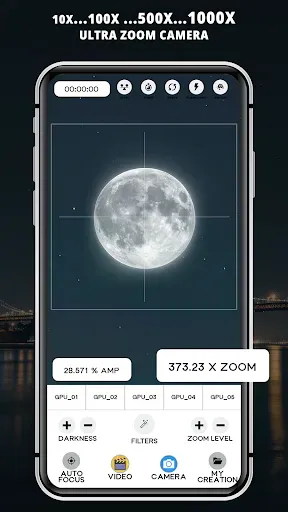Скриншот 3 — 100x - 1000x Ultra Zoom Camera