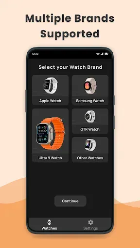 Скриншот 1 — Ultra 9 Smart Watch App