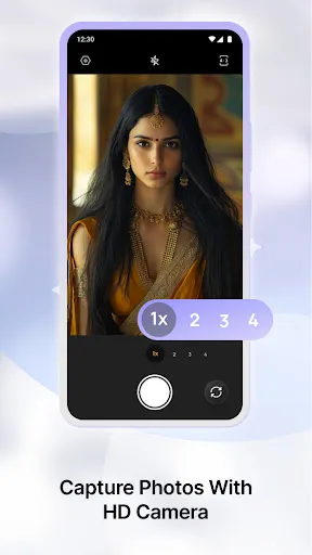 Скриншот 1 — HD Camera Zoom – Beauty Filter