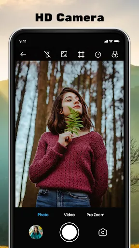 Скриншот 1 — HD Camera for Android