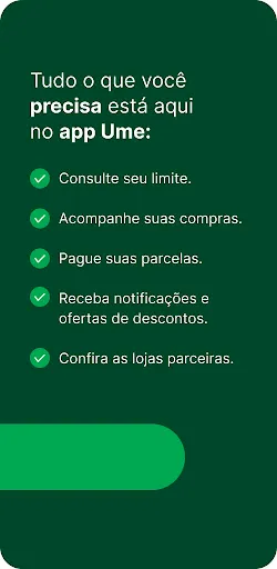 Скриншот 2 — Ume: Crédito, Pix e mais