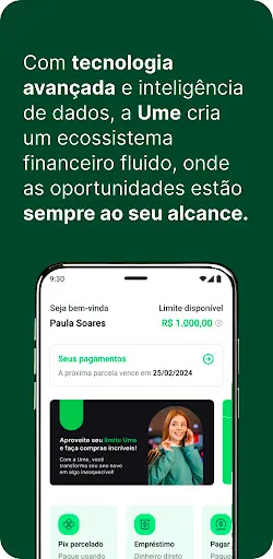 Скриншот 5 — Ume: Crédito, Pix e mais