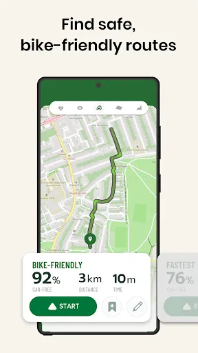 Скриншот 4 — Cyclers: Bike Navigation & Map