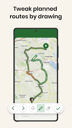 Скриншот 5 — Cyclers: Bike Navigation & Map