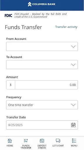 Скриншот 6 — Columbia Mobile Banking