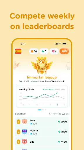 Скриншот 8 — Airlearn - 言語学習