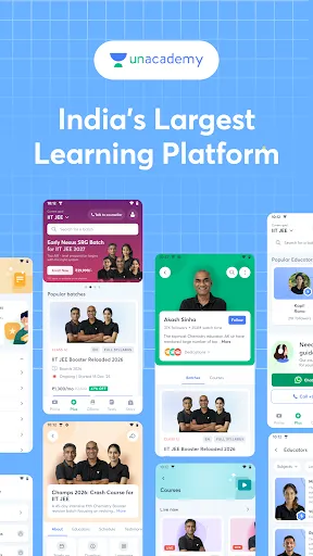 Скриншот 1 — Unacademy: Learn & Crack Exams