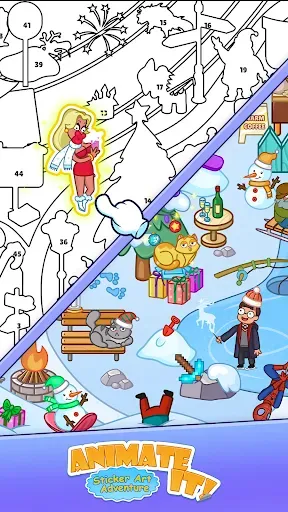 Скриншот 4 — Animate It! Sticker Adventure