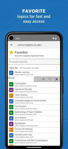 Скриншот 8 — Johns Hopkins Antibiotic Guide