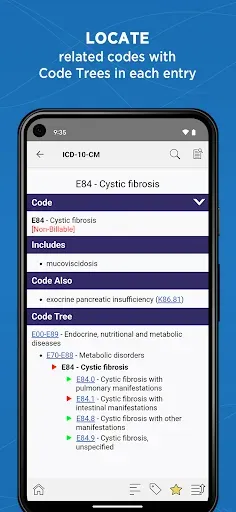 Скриншот 2 — ICD 10 Coding Guide - Unbound