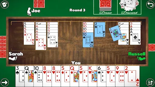 Скриншот 4 — Canasta Hand and Foot