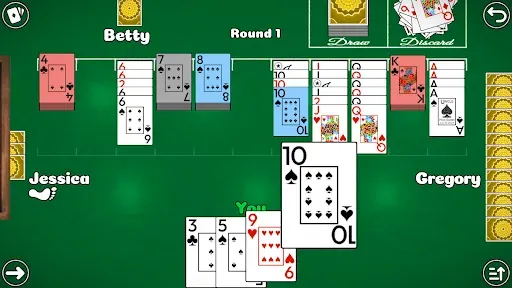Скриншот 6 — Canasta Hand and Foot