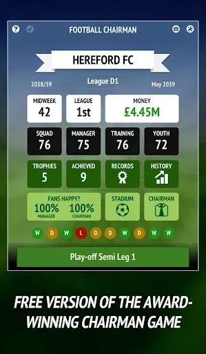 Скриншот 6 — Football Chairman