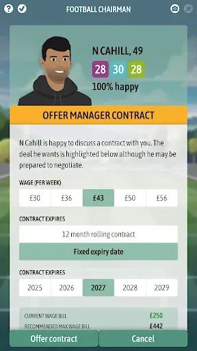 Скриншот 4 — Football Chairman Pro 2