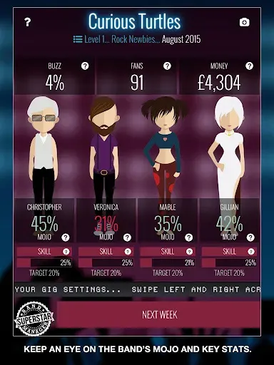 Скриншот 6 — Superstar Band Manager