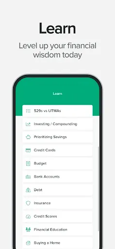Скриншот 5 — UNest: Invest & Save for Kids