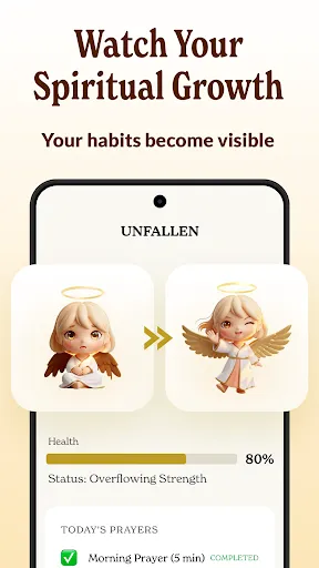 Скриншот 4 — Unfallen: Guardian Angel Chat