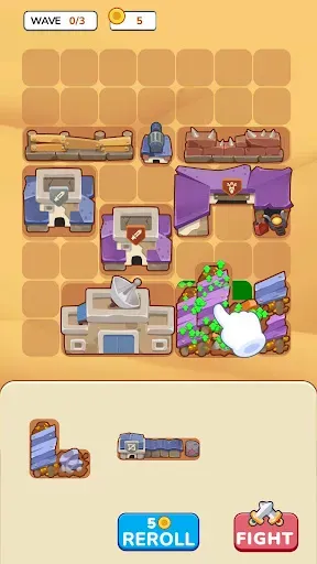 Скриншот 1 — Doomland Merge: Defense Puzzle