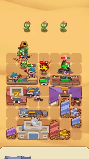 Скриншот 2 — Doomland Merge: Defense Puzzle