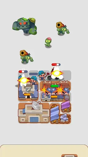 Скриншот 4 — Doomland Merge: Defense Puzzle
