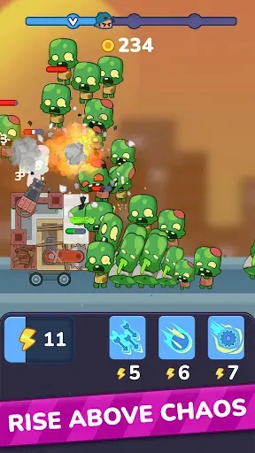 Скриншот 6 — Merge Tower Survive