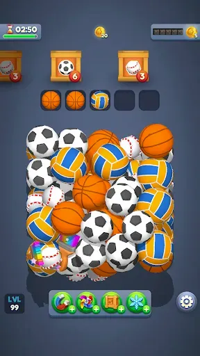 Скриншот 3 — Box Away: Collect & Sort 3D