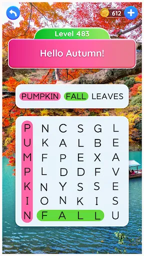 Скриншот 2 — Word Voyage: Word Search