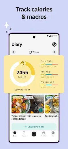 Скриншот 7 — Unimeal: Fasting and Diet