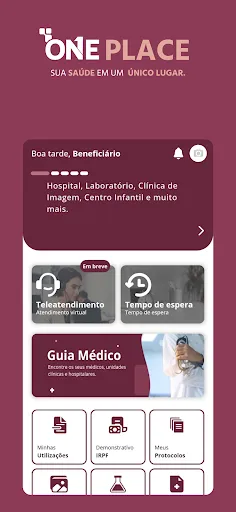 Скриншот 2 — OnePlace - Unimed Uberaba