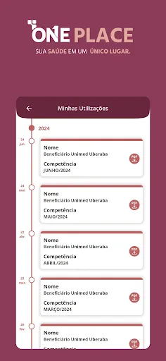 Скриншот 8 — OnePlace - Unimed Uberaba