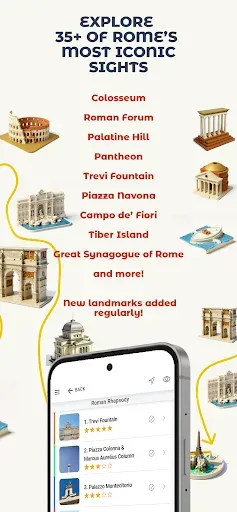 Скриншот 3 — Rome Audio Tour Guide Offline