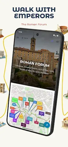 Скриншот 6 — Rome Audio Tour Guide Offline