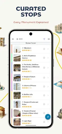 Скриншот 7 — Rome Audio Tour Guide Offline