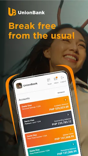 Скриншот 1 — UnionBank Online