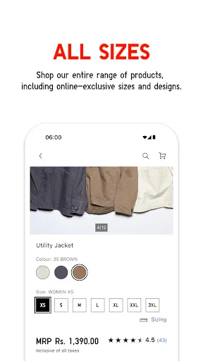 Скриншот 4 — UNIQLO India: Clothing Store